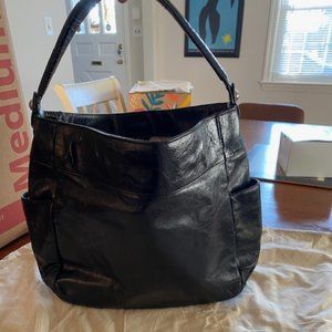 HOBO Black bucket purse